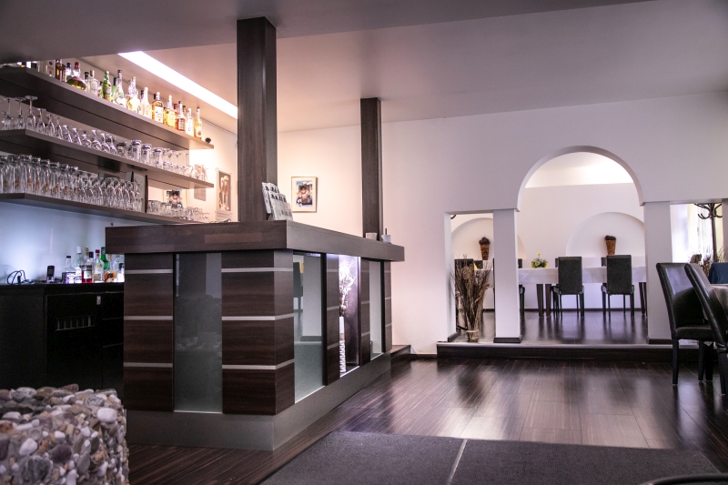Bar- und Restaurantbereich im Hotel-Restaurant Am Rathaus