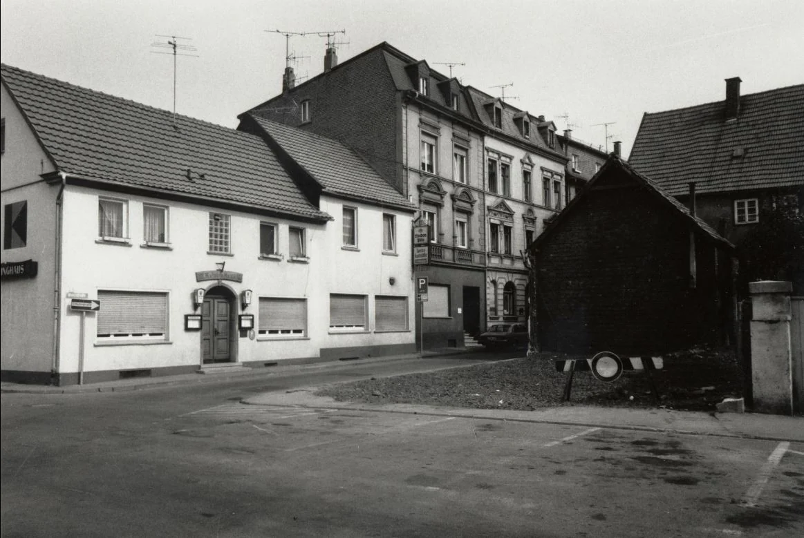 Historische Ansicht des Hauses an der Querstraße in Menden